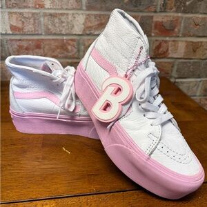 Vans Barbie edition platform shoes
